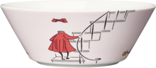 Moomin Bowl Ø15Cm Ninny Powder Home Tableware Bowls Breakfast Bowls Pink Arabia