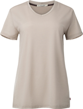 Aclima Aclima Women's LightWool 180 Loose Fit Tee Simply Taupe Kortermede trøyer XS