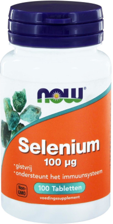 Selenium 100 μg (100 tabs) - NOW Foods