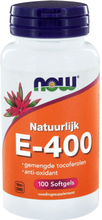 E-400 gemengde tocoferolen (100 softgels) - NOW Foods