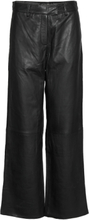 Adeledep Pants Trousers Leather Leggings/Bukser Svart DEPECHE*Betinget Tilbud