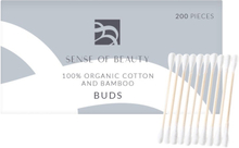 Sense Of Beauty 100% Organic Cotton And Bamboo Buds 200 pcs