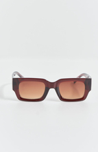 Gina Tricot - Slim classic sunglasses - solglasögon - Brown - ONESIZE - Female