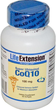 Super Ubiquinol CoQ10 100 mg (60 Softgels) - Life Extension