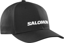 Salomon Salomon Salomon Logo Cap Deep Black Kepsar OneSize