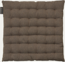 Pepper Seat Cushion Home Textiles Seat Pads Brun LINUM*Betinget Tilbud