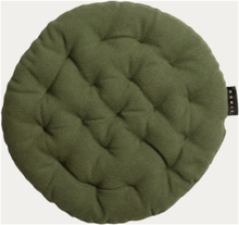 Pepper Seat Cushion Home Textiles Seat Pads Grønn LINUM*Betinget Tilbud