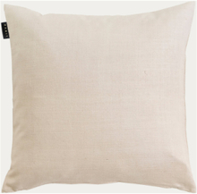 Seta Cushion Cover Home Textiles Cushions & Blankets Cushion Covers Creme LINUM*Betinget Tilbud