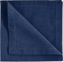 Robert Napkin 4-Pack Home Textiles Kitchen Textiles Napkins Cloth Napkins Blå LINUM*Betinget Tilbud