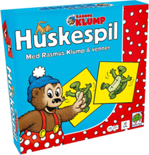 Rasmus Klump Memo Game Toys Puzzles And Games Games Educational Games Multi/mønstret Rasmus Klump*Betinget Tilbud