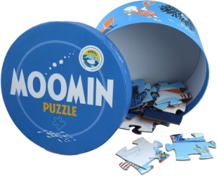 Moomin Floor Puzzle #Oursea Toys Puzzles And Games Puzzles Blå MUMIN*Betinget Tilbud