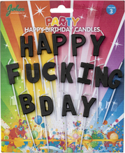 Tårtljus Happy Fucking Birthday