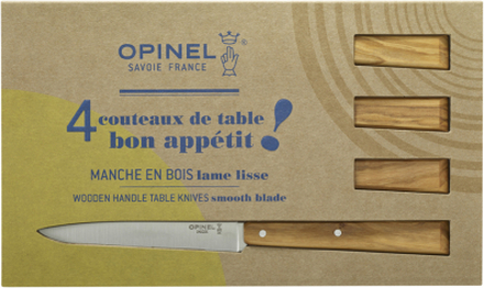 Opinel - Bon appétit stekekniver no 125 4 stk