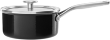 Kitchenaid - Steel Core Enamel kasserolle emalje 18 cm svart