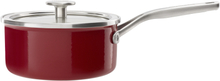 Kitchenaid - Steel Core Enamel kasserolle emalje 18 cm rød