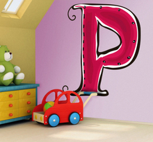 Sticker letter P