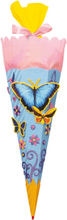 Bastelset Schultüte groß 68cm, Butterfly