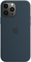 Apple iPhone 13 Pro Max Silicone Case with MagSafe - Abyss Blue