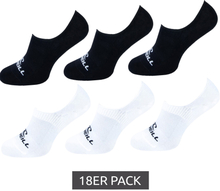 18 Paar O’Neill Invisible Sneaker-Socken Füßlinge für Damen, Herren & Kinder