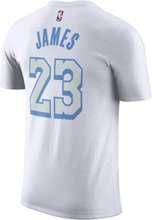 Los Angeles Lakers City Edition Men's Nike NBA T-Shirt - White