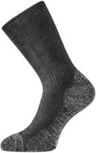 Lasting Warme Merino WSM Trekking-Socken - Dunkelgrau -