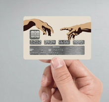 Michelangelo Credit Card Muursticker