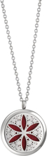 Rhomberg Damen Halsketten-Set: Duft-Medaillon-Anhänger aus Edelstahl inkl. 2 Ketten zum kombinieren