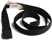 Pacsafe Cashsafe Travel Belt Wallet BLACK Verdioppbevaring OneSize