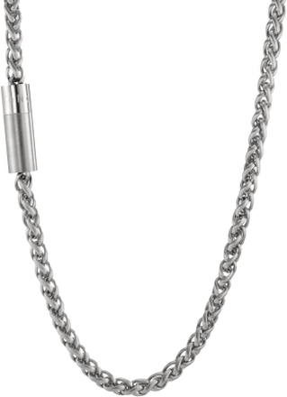 TeNo Herren Halskette Heritage aus Edelstahl mit Magnetverschluss in Glanz und Matt, 45cm