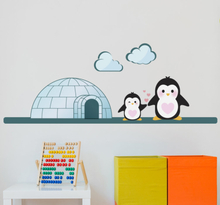 Sticker iglo penguins