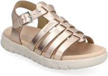 J Sandal Soleima Gir Shoes Summer Shoes Sandals Gold GEOX