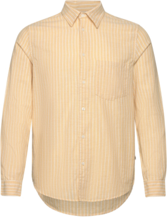 Liam Fp Shirt 14246 Designers Shirts Casual Yellow Samsøe Samsøe