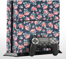 PS4 sticker bloemenpatroon
