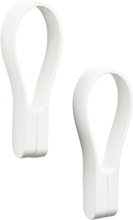 Håndklædestrop Loop Magnet 2 Stk. Home Storage Hooks & Knobs Hooks White Z Denmark