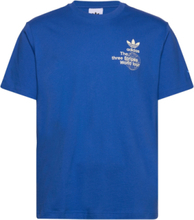 Bt Tee Ss 2 Tops T-Kortærmet Skjorte Blue Adidas Originals