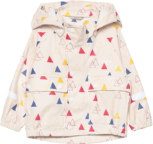 Kids Wings Printed Rain Coat Sport Rainwear Jackets Beige Tretorn