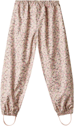 Rainwear Olo Trousers Outerwear Rainwear Bottoms Pink Wheat