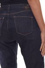 Herrlicher SuperSlim Jeans modische Damen Skinny-Hose 5-Pocket Hose Dunkelblau