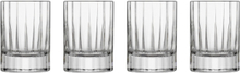 Shotglas/Snapseglas Bach 4 Stk. Home Tableware Glass Shot Glass Nude Luigi Bormioli