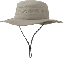 Outdoor Research Women's Solar Roller Sun Hat Khaki-Rice Embroider Hatter L