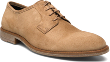 Ben 2.0 Shoes Business Laced Shoes Beige Playboy Footwear