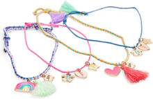 Pack Of 4 Best Friends Bracelets Accessories Kids Jewellery Bracelets Multi/patterned Mango