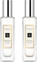 English Pear & Freesia + Peony & Blush Suede Cologne Scent Pairing Duo Parfume Sæt Nude Jo Mal London