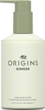 Ginger Hand & Body Hydrating Lotion Creme Lotion Bodybutter Nude Origins
