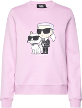 Ikonik 2.0 Sweatshirt Designers Sweatshirts & Hoodies Sweatshirts Pink Karl Lagerfeld