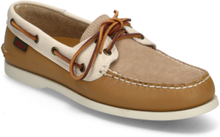 Gh 2 Eye Boater Mix Designers Boat Shoes Beige G.H. BASS