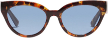 Raisa Recycled Sunglasses Tortoise Brown Solbriller Brown Pilgrim