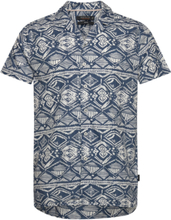 Inmowgli Tops Shirts Short-sleeved Navy INDICODE