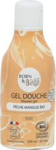 Born To Bio Organic Peach And Mango Shower Gel Shower Gel Badesæbe Nude Born To Bio