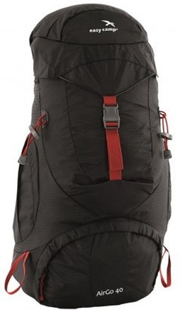 Easy Camp AirGo Backpack - Black / Red - 40 l